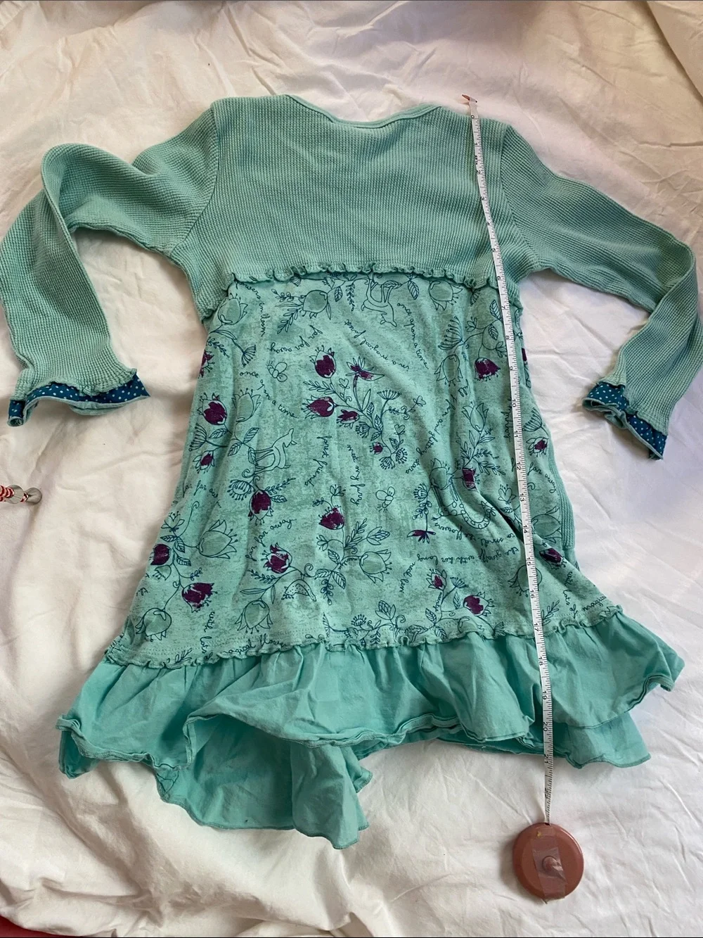 naartjie Kids Seafoam Waffle Knit Top